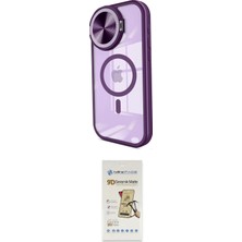 Uravas Store Ieg™ Iphone 14 Pro Max Kılıf Kıvılcım Modern Koleksiyonu - Siyah Mat Seramik Nano Ekran Koruyucu