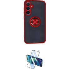 Uravas Store Ieg™ Galaxy A55 5g Kılıf Yörünge Çizgi - Siyah 3D Antistatik Seramik Nano Ekran Koruyucu