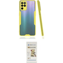 Uravas Store Ieg™ Reno 5 Lite Kılıf Atlas Asil Serisi - Siyah Mat Seramik Nano Ekran Koruyucu