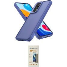 Uravas Store Ieg™ Redmi Note 11 Kılıf Atlas Form - Siyah 6d Mat Seramik Hayalet Nano Ekran Koruyucu