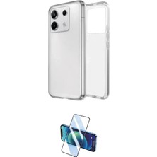 Uravas Store Ieg™ Redmi Note 13 Pro 4g Kılıf Zirve Doku - Siyah 3D Antistatik Seramik Nano Ekran Koruyucu