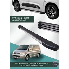 Yerli Volkswagen Transporter T-5,6,7 2003 Model ve Üzeri Kısa Şase Model Alüminyum Yan Basamak