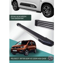 Yerli Peugeot Rifter 2019 ve Üzeri Kısa Şase Model Alüminyum Basamak