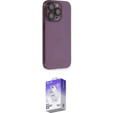 Uravas Store Ieg™ Iphone 13 Pro Max Kılıf Siluet Minimal Özel Seri - Siyah Bilvis 5ın1 3D Magic Cam Ekran Koruyu