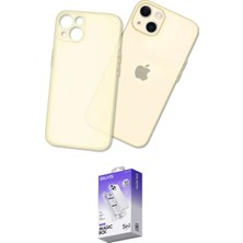 Uravas Store Ieg™ Iphone 14 Kılıf Atlas Minimal Prime - Siyah Bilvis 5ın1 3D Magic Cam Ekran Koruyucu