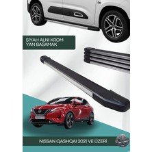 Yerli Nissan Qashqai 2021 ve Üzeri Model Alüminyum Yan Basamak