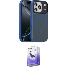 Uravas Store Ieg™ Iphone 17 Pro Max Kılıf Doruk Form Serisi - Siyah Bilvis 5ın1 5d Magic Hayalet Cam Ekran Koruy