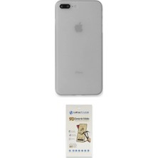 Uravas Store Ieg™ Iphone 7 Plus Kılıf Yadigar Yansıma Serisi - Beyaz Mat Seramik Nano Ekran Koruyucu