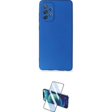 Uravas Store Ieg™ Galaxy A72 Kılıf Kozmos Yansıma Özel Seri - Siyah 3D Antistatik Seramik Nano Ekran Koruyucu
