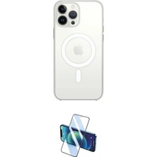 Uravas Store Ieg™ Iphone 14 Pro Kılıf Ahenk Yansıma Prime - Siyah 3D Antistatik Cam Ekran Koruyucu