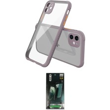 Uravas Store Ieg™ Iphone 12 Mini Kılıf Nova Asil Özel Seri - Siyah 360 Mat Full Body Arka Koruyucu