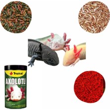 Yemkolik Axolothl Yem Paketi 100 gr (4 Çeşit)