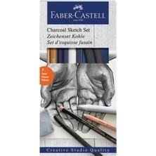 Faber Castell Charcoal Sketch Set Kömür Eskiz Seti