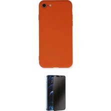 Uravas Store Ieg™ Iphone 7 Kılıf Ahenk Serisi - Siyah 3D Antistatik Hayalet Cam Ekran Koruyucu