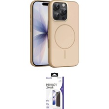 Uravas Store Ieg™ Iphone 16 Pro Max Kılıf Atlas Asil Prime - Siyah Bilvis 3x Ar Hayalet Cam Ekran Koruyucu