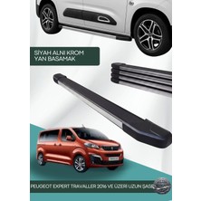 Yerli Peugeot Expert Travaller 2016 ve Üzeri Uzun Şase Mdoel Alüminyum Yan Basamak