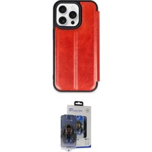 Uravas Store Ieg™ Iphone 15 Pro Max Kılıf Zirve Yansıma Serisi - Siyah Vanessa Magic Cam