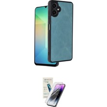 Uravas Store Ieg™ Galaxy A06 Kılıf Kıvılcım Işık Serisi - Şeffaf Pasifik Cam Ekran Koruyucu