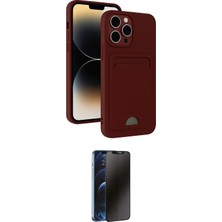 Uravas Store Ieg™ Iphone 13 Pro Max Kılıf Vadi Çizgi Prime - Siyah 3D Antistatik Hayalet Cam Ekran Koruyucu