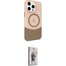 Uravas Store Ieg™ Iphone 15 Pro Max Kılıf Çekirdek Asil Özel Seri - Siyah Bilvis 3D Cam Ekran Koruyucu