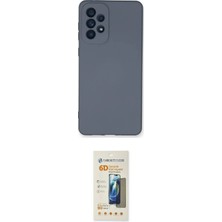 Uravas Store Ieg™ Galaxy A33 5g Kılıf Ahenk Serisi - Siyah 6d Mat Seramik Hayalet Nano Ekran Koruyucu