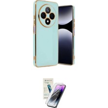 Uravas Store Ieg™ Redmi 14C Kılıf Yankı Serisi - Şeffaf Pasifik Cam Ekran Koruyucu