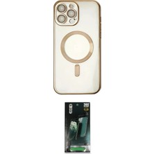 Uravas Store Ieg™ Iphone 14 Pro Kılıf Nova Işık Özel Seri - Siyah 360 Mat Full Body Arka Koruyucu