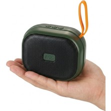 Techugo Mini Taşınabilir Bluetooth Hoparlör Çoklu Bağlantı Destekli Güçlü Ses
