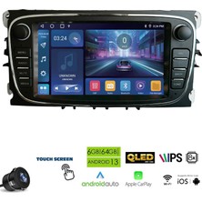 Newfron Nf-Zfr2 Tablet Multimedya Android 7 Inç Ford Focus 2 6+64GB 8 Çekirdek Android 13
