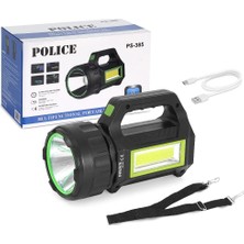 Magicool PS-385 Şarjlı Spot Fener 30W Cob LED Solar Powerbank Özellikli