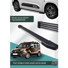 Yerli Fiat Doblo 2010-2022 Model Uzun Şase Model Alüminyum Araç Yan Basamak