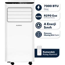 Kumtel Kusunoki Kmpac-7 7.000 Btu Taşınabilir Portatif Klima