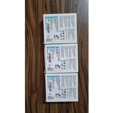 Siemens Sıemens 3RH1921-1EA02 Sırıus Yardımcı Kontak Bloğu 2nc Yandan Montajlı Vidalı Tip