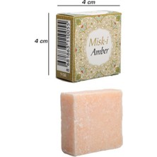 Hediyeleşin Miski Amber Kokusu, Katı Misk, Krem Tipi, Kutulu - 12 Adet