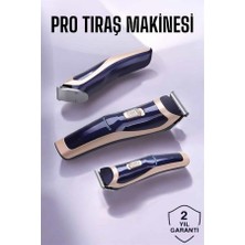 Techugo Profesyonel Şarjlı Saç ve Sakal Traş Makinesi Kolay Kullanım
