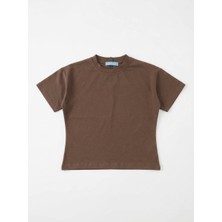 Poala Kids Basic Overisize Tshirt Erkek Çocuk T-Shirt