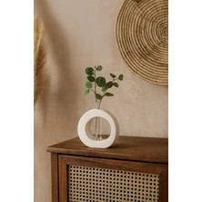 Otaera Ritim Çember Dekoratif Vazo – Modern Ev & Salon Dekoru, Masaüstü Çiçeklik