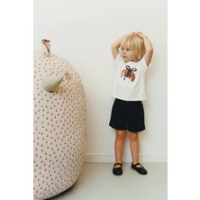 Poala Kids Kruvasan Desenli Set Kız Çocuk Alt Üst Takım
