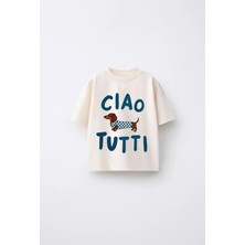 Poala Kids Ciago Tutti Dog Tshirt Erkek Çocuk T-Shirt