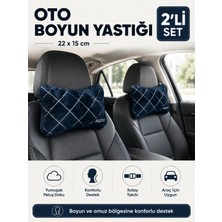 Oto Boyun Yastığı 2’li Set – 22X15 cm