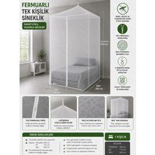 Magic Lady Tek Kişilik Sineklik Fermuarlı (Tam Koruma) 110X200X200 cm