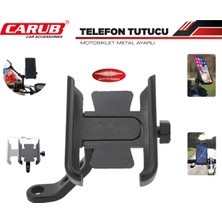 Ekolmaks Telefon Tutucu Motosiklet Metal Ayarlı
