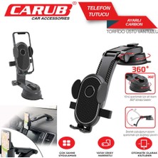 Ekolmaks Telefon Tutucu Ayarlı Karbon
