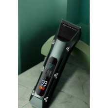 Techugo Tıraş Makinesi Dijital Göstergeli Turbo Motor Paslanmaz Çelik