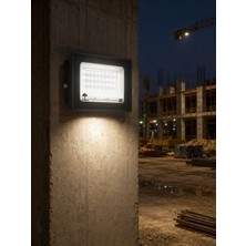 Kialed 50W LED Projektör Beyaz Işık IP66 Su Geçirmez Dış Mekan Bahçe Fabrika Şantiye Aydınlatma