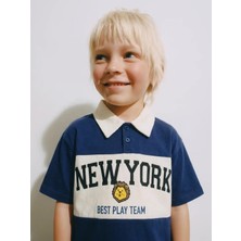 Poala Kids Newyork Polo Yaka Erkek Çocuk T-Shirt