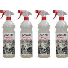 Prosel Pro-X Endüstriyel Yağ ve Kir Sökücü 1 Lt. x 4 Adet