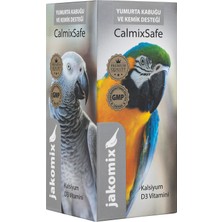Jakomix CalmixSafe 30 ml | Kalsiyum ve Kemik Desteği | Papağan, Muhabbet Kuşu, Kanarya ve Tüm Kafes Kuşları İçin