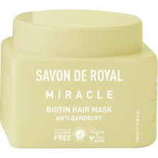 Savon De Royal Miracle Saç Bakım Maskesi 250 ml | Aşırı Işlem Görmüş Saçlar | Onarım Uzmanı | Biotin