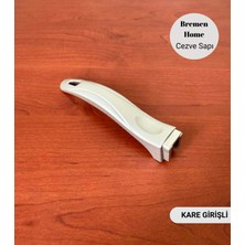 Bremen Home Gri Renk Cezve Sapı (Kare Girişli)
